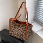 Leopard Print Carryall Bag