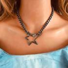 Star Necklace 14690 - Star - As Shown In Figure - One Size