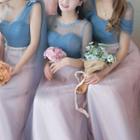 Color Panel Bridesmaid Dress (various Designs)