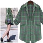 Printed Check Shirt