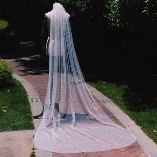 Wedding Long Veil White - One Size