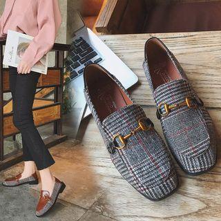 Check Loafers
