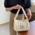 Crinkle Shoulder Bag White - One Size