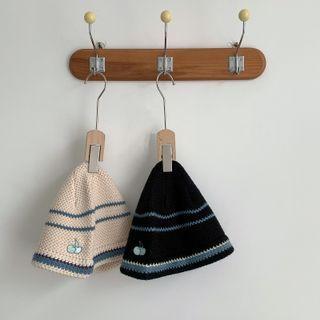 Cherry Knit Bucket Hat