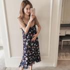 Set: Nursery T-shirt + Floral Sheath Dress