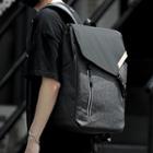 Contrast Trim Backpack Dark Gray - One Size