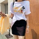 Mickey & Donald Printed T-shirt