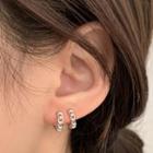 Chain Alloy Hoop Earring