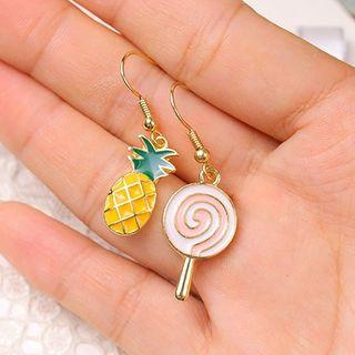 Pineapple Non Matching Earring / Clip-on Earring