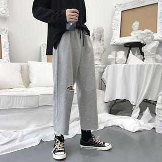 Cutout Wide-leg Pants