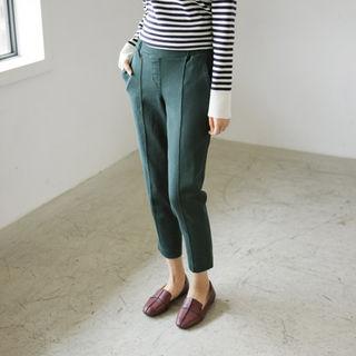 Seam-trim Tapered Pants