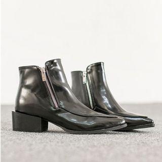 Zip-up Booties