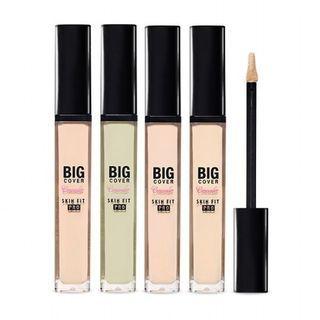 Etude - Big Cover Skin Fit Concealer Pro - 9 Colors #n07 Amber
