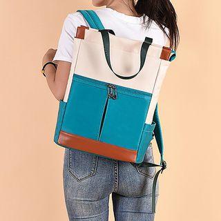 Color-panel Backpack