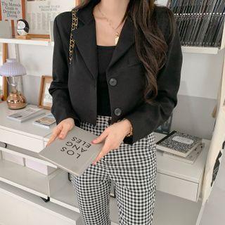 Tailored Cropped Blazer