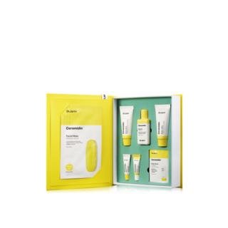Dr. Jart+ - Ceramidin Fantasy Serum Set: 40ml + 5ml + Cream 5ml + Body Wash 30ml + Body Lotion 30ml + Body Sample 3 Types (body Wash 3ml + Body Scrub 3ml + Body Lotion 3ml) + Mask 1pc 7pcs