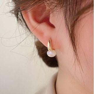 Faux Pearl Sterling Silver Dangle Earring (various Designs)