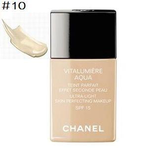 Chanel - Vitalumiere Aqua Ultra Light Skin Perfecting Makeup Spf15 (#b10) 30ml