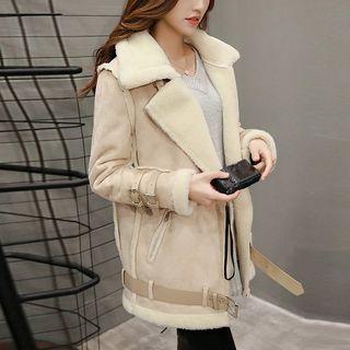 Buckled Zip Coat