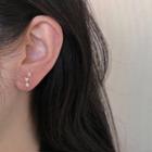 Star Alloy Asymmetrical Earring