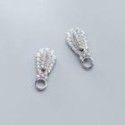 925 Sterling Silver Dangle Earring 1 Pair - S925 Silver - One Size