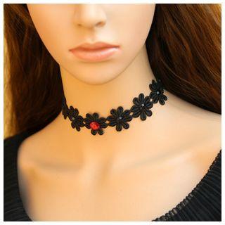 Floral Lace Choker
