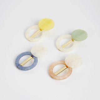 Cutout Disc Hair Clip