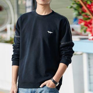 Logo Embroidered Pullover