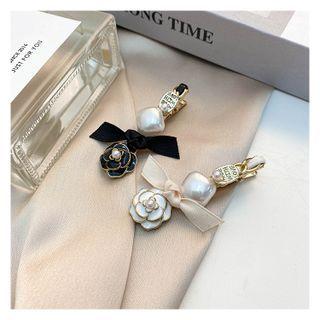 Alloy Pearl Hair Clip