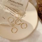 Set Of 5: Ring Set Of 5 - Gold - One Size