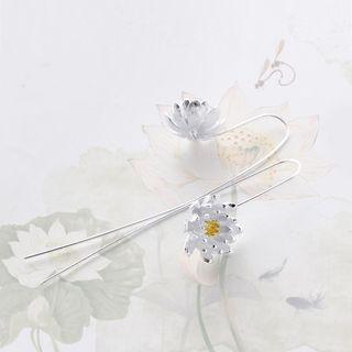 925 Sterling Silver Daisy Dangle Earring