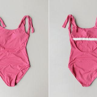 Tie-shoulder Swimsuit