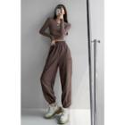 Loose-fit Cargo Harem Pants In 8 Colors