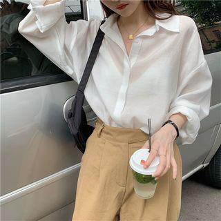 Plain Shirt / Straight Fit Pants