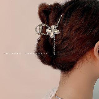 Faux Crystal Alloy Hair Clamp (various Designs)