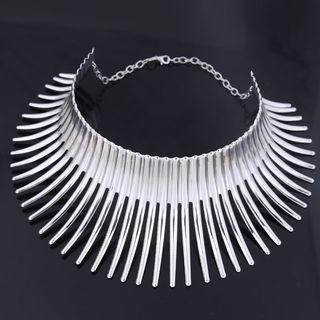 Alloy Fringed Choker