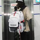 Set: Buckled Backpack + Zip Bag