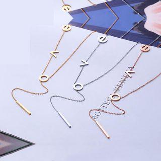 Love Pendant Necklace