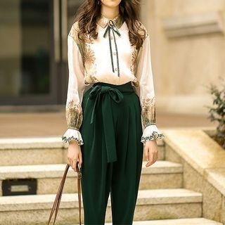 Floral Shirt / Harem Pants