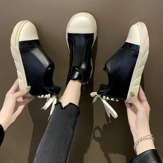 Lace-up Back Sneakers