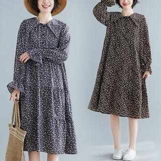 Floral Peter Pan Collar Dress