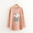Sheep Applique Sweater