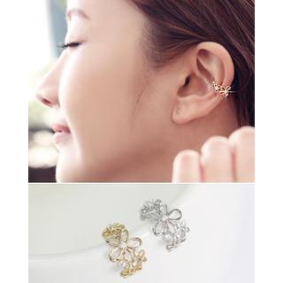 Floral-shape Ear Cuff (single)