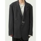 Plain Buckled Blazer