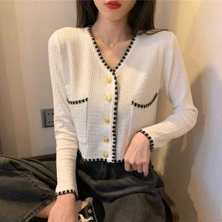 Button-up Long Sleeve Top
