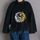 Tai Chi Embroidered Frog Buttoned Cape