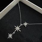 Rhinestone Star Pendant Necklace / Bracelet