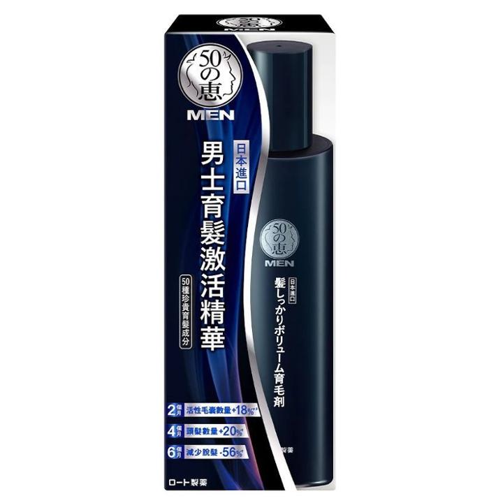 Rohto Mentholatum - 50 Megumi Men Hair Essence 160ml