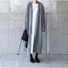 Long-sleeve Long Knit Cardigan