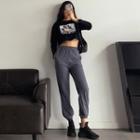High-waist Light Jogger Pants In 7 Colors